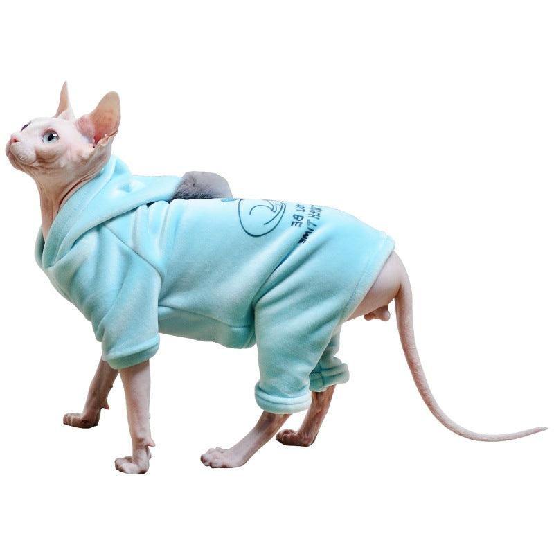 Luxury Arctic Fox Fur Hooded Four-Legged Jacket