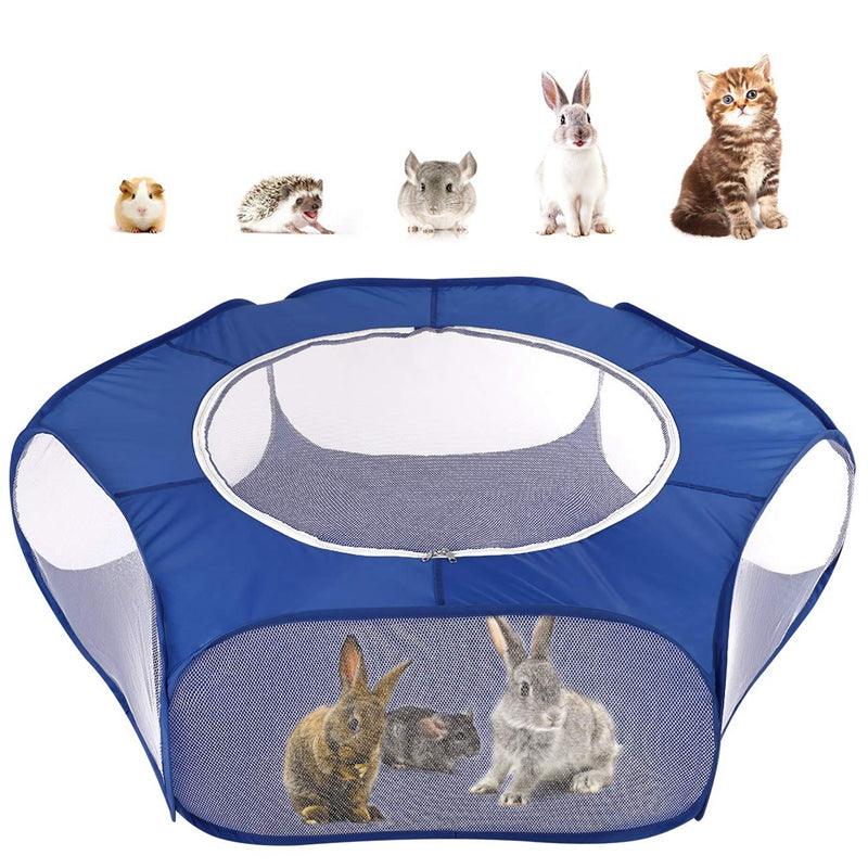 Portable Playpen For Small Pets: Foldable, Waterproof, And Breathable