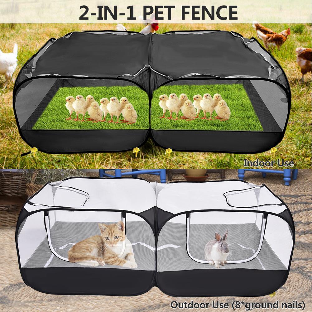 Versatile Pet Haven: The Ultimate Indoor/Outdoor Playpen For Your