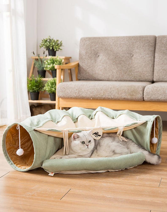 Durable Washable Collapsible Cat Tunnel: The Ultimate Feline Adventure