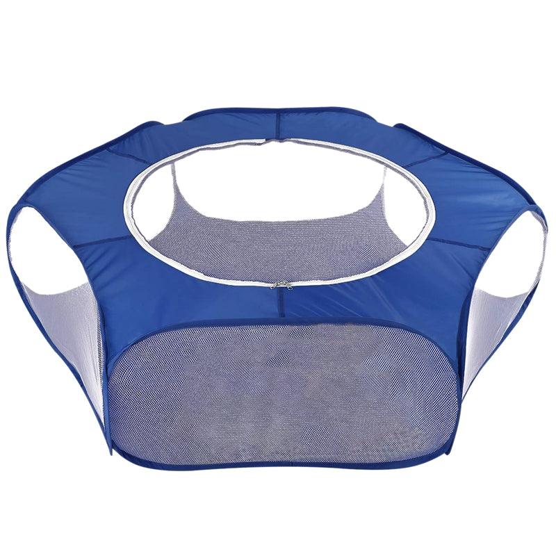 Portable Playpen For Small Pets: Foldable, Waterproof, And Breathable