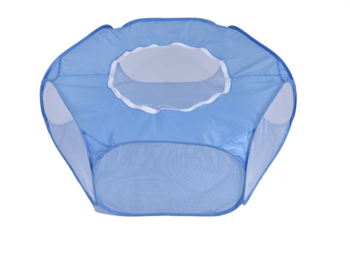 Portable Playpen For Small Pets: Foldable, Waterproof, And Breathable