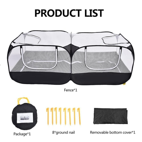 Versatile Pet Haven: The Ultimate Indoor/Outdoor Playpen For Your