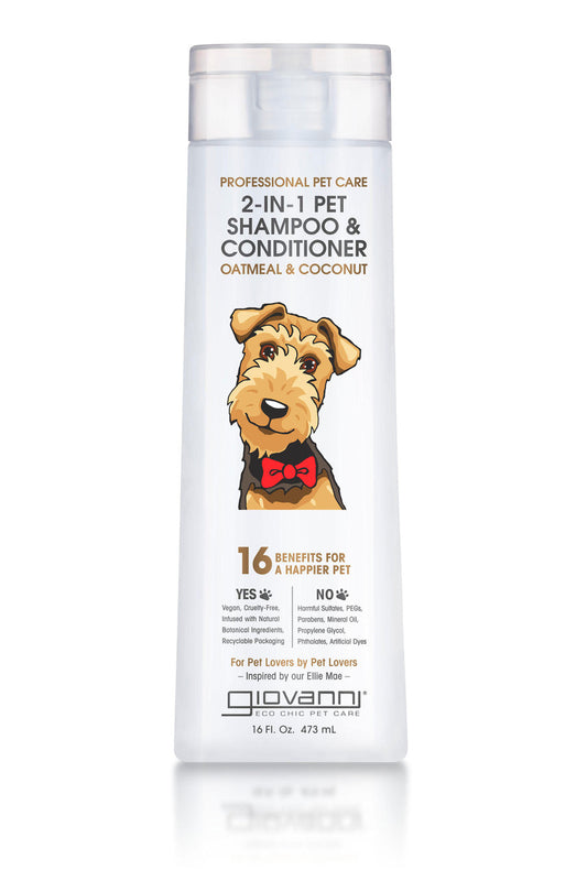 GIO PET 2IN1 OTML&CCNUT  ( 1 X 16 OZ   )