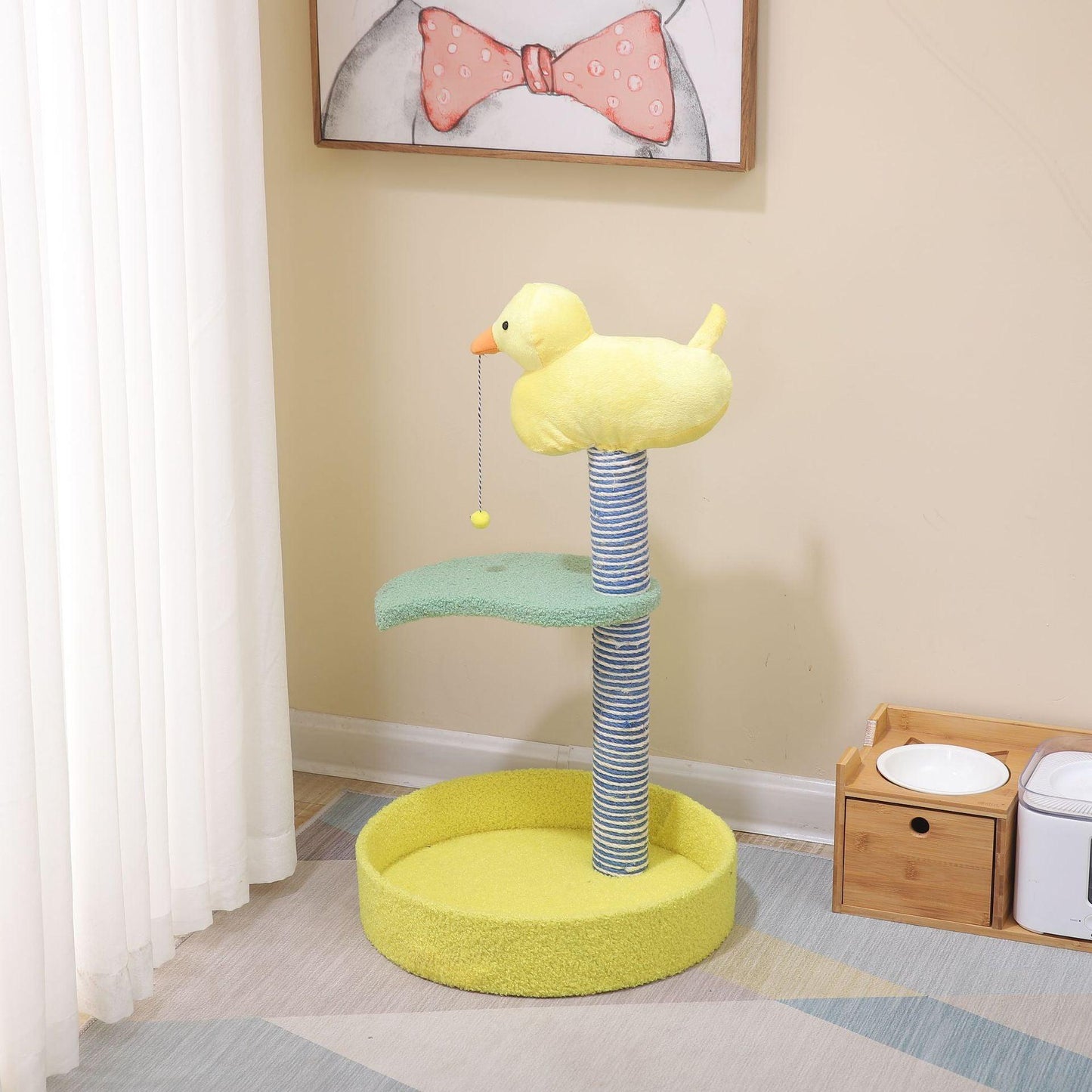 Ultimate Cat Adventure Playground With Built-In Litter Box