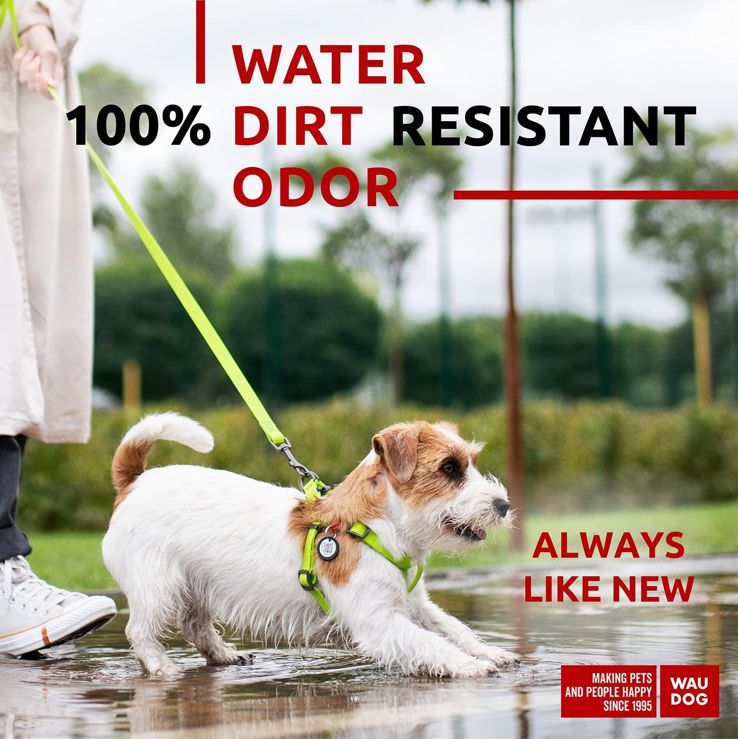 Waterproof Dog Harness   Adjustable Dog Harness for Large Dogs Small