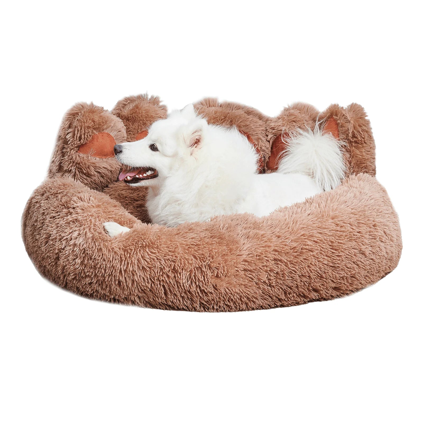 DB Cute Dog Bed & Cat Bed Bear Paw Shape Furniture for Small and Medium Indoor Pets Stylish Indoor Bed for Cats and Dogs-1