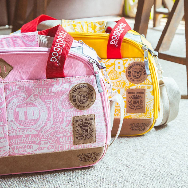 DB Touchdog Adjustable Dog Carrier Bag Airline Approved Breathable Pet Passport Designer for Dogs and Cats-1