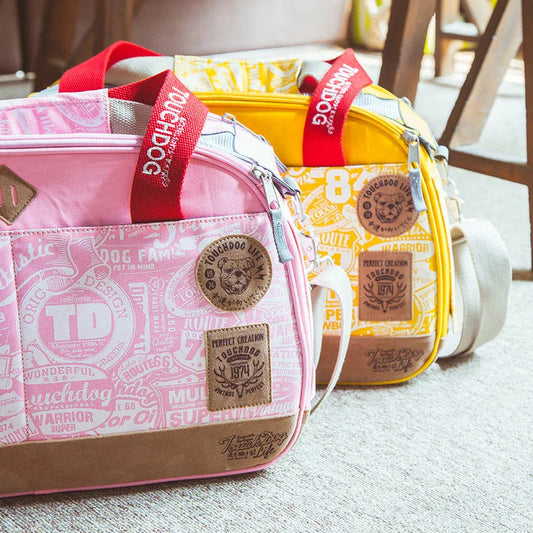 DB Touchdog Adjustable Dog Carrier Bag Airline Approved Breathable Pet Passport Designer for Dogs and Cats-1