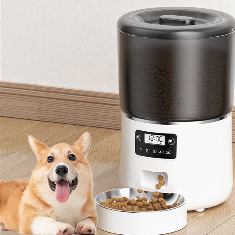 Automatic Cat Feeder With Timed And Quantitative Feeding