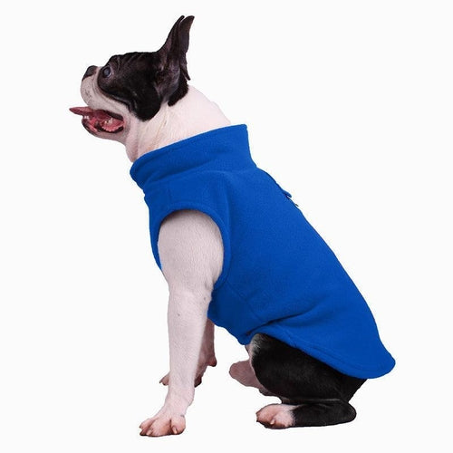 Cozy Fleece Pet Sweater: Stylish Comfort For Your Furry Friend