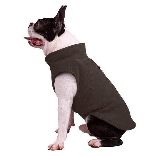 Cozy Fleece Pet Sweater: Stylish Comfort For Your Furry Friend