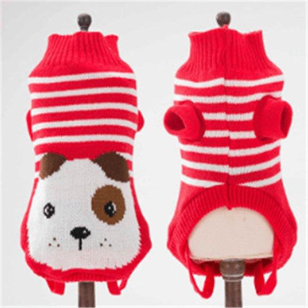 Cozy Woolen Pet Sweater - Stylish And Warm Dog Clothes For All Seasons-7