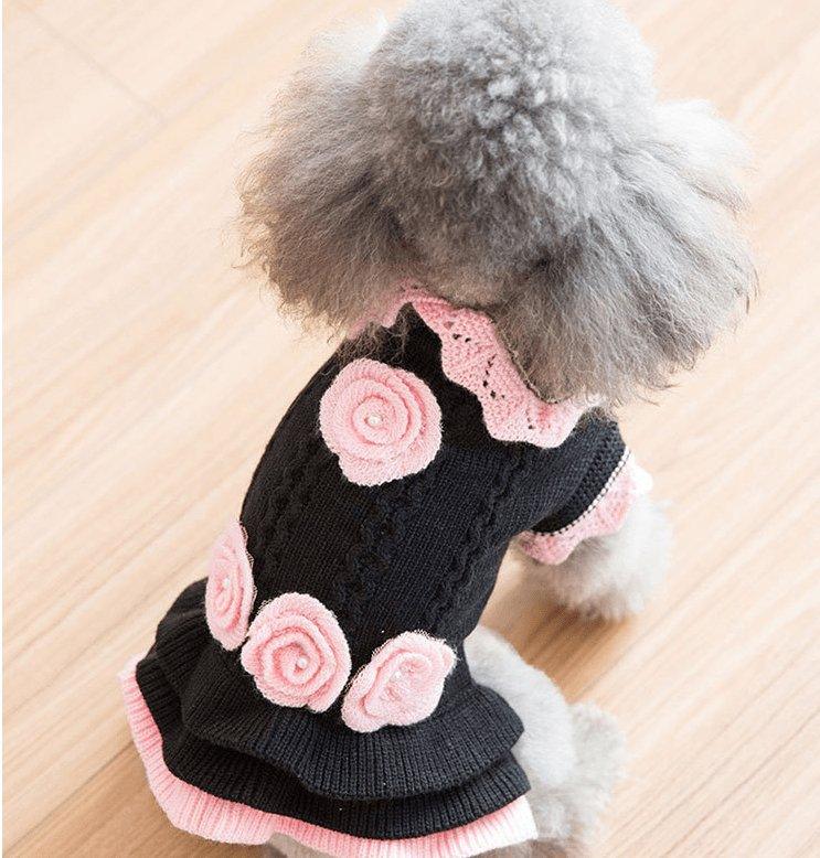 Cozy Woolen Pet Sweater - Stylish And Warm Dog Clothes For All Seasons-4